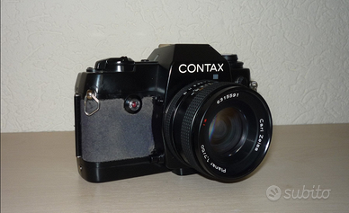 Contax 137 MD Quartz + Carl Zeiss Planar T* 1,7/50 - Fotografia In