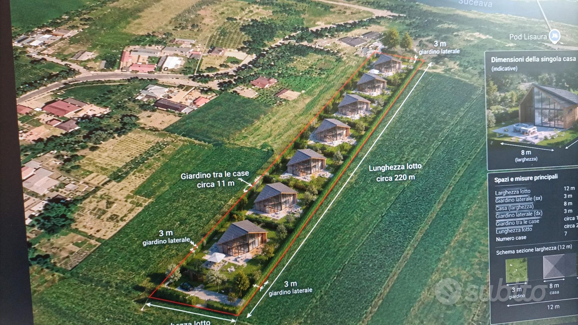 Terreno edificabile Romania Suceava 2600 mq - Vista 3