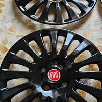 Copricerchi FIAT nero lucido 15"