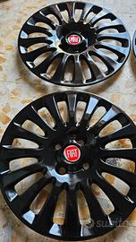 Copricerchi FIAT nero lucido 15"