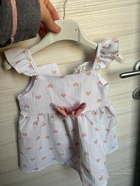 Abito estivo neonata