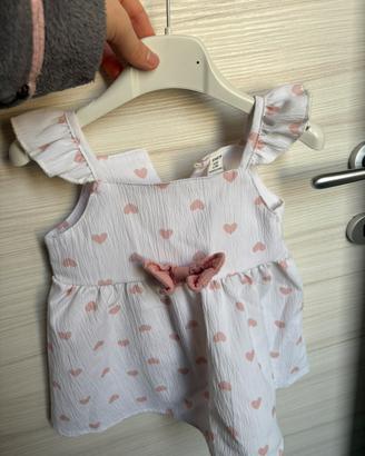 Abito estivo neonata