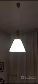 Lampadario vetro satinato VICTORIA 