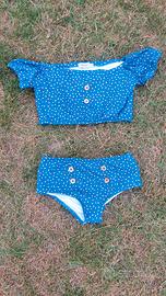 Costume due pezzi da bambina