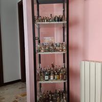  n°250 liquori mignon con mobile vetrinetta