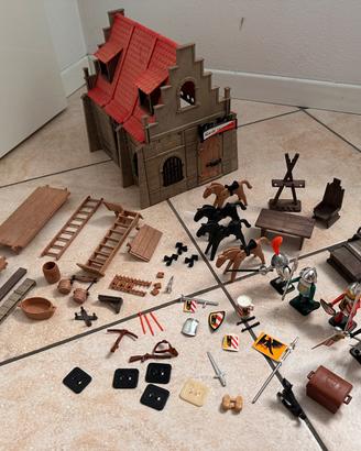 Set Playmobil vintage anni 80 guardia municipale