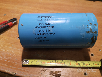 Condensatore Mallory usa 37000