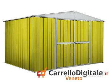 Box in lamiera di Acciaio 360x260cm 9mq giallo