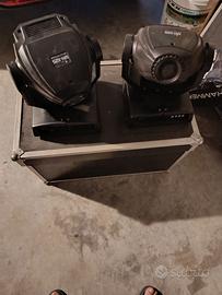 COPPIA Teste Mobili LED Stairville MH-X25
