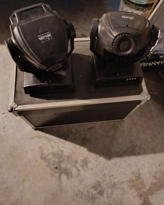 COPPIA Teste Mobili LED Stairville MH-X25