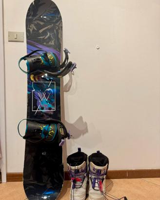 Attrezzatura snowboard