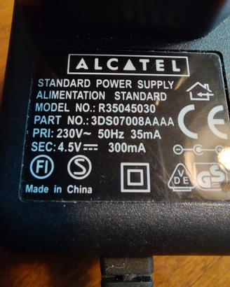 alimentatore caricabatteria alcatel R35045030