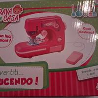macchina da cucire giocattolo "Brava in Casa"