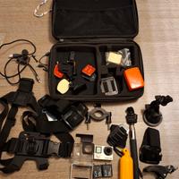 GoPro hero 4 black + gadget