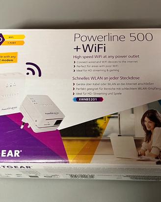 Netgear Powerline 500 + Wi-Fi 500Mbpt