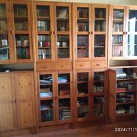 Libreria legno Ikea 8 moduli