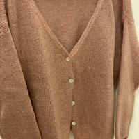 Cardigan donna in mohair