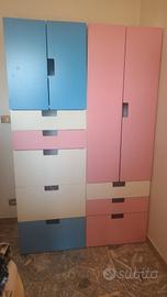 armadio Ikea + 2 x cassettiere 