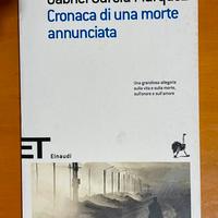 Cronaca di una morte annunciata Libro