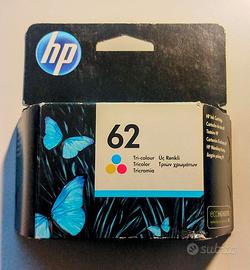 6 Cartucce inchiostro HP 62 originali.