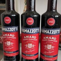 Tre bottiglie di amaro Ramazzotti