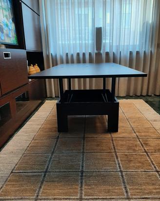 tavolo pranzo  trasformabile in tavolino salotto