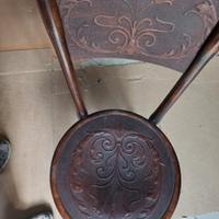 numero 4 sedie vintage 