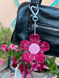 portachiavi/accessorio per borsa estivo handmade