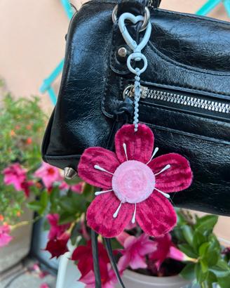 portachiavi/accessorio per borsa estivo handmade
