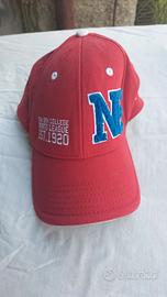 cappello New Era Colleg rosso originale 