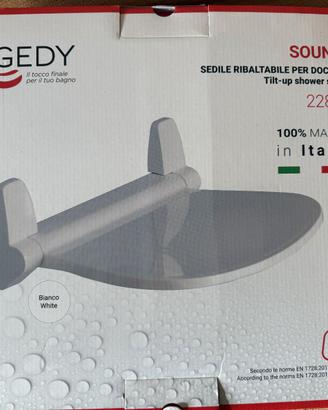 Gedy - Sedile Sound doccia mobile