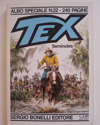 Fumetto Tex Seminoles Albo Speciale N 22