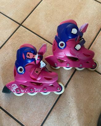 Roller bambina PLAY3 rosa-lilla