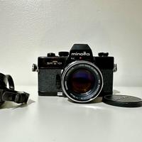 Minolta SRT 101 nera + Obiettivo MC Rokkor-PF 58mm
