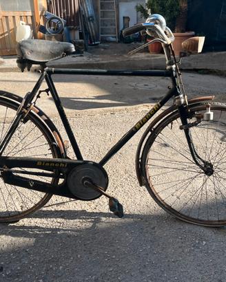 Bici bianchi freni a bacchetta