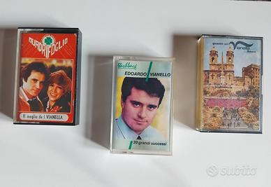 Lotto Musicassette Edoardo Vianello + I Vianella