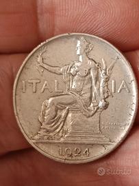 2 monete Buono da 1 lira 