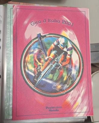 folder Giro d'italia 2001