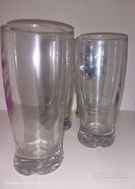 servizio di 5 bicchieri 