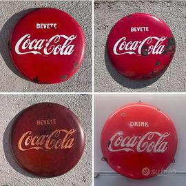 Insegna bottone coca cola