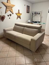 Divano letto con puof contenitore di poltronefa