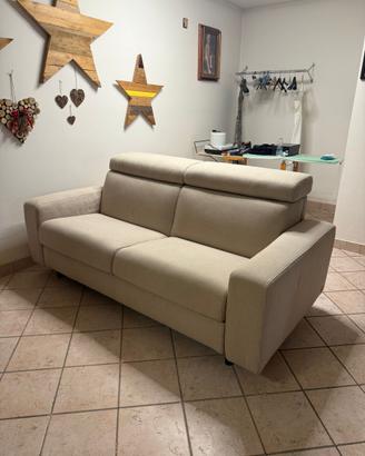 Divano letto con puof contenitore di poltronefa