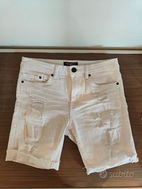 Bermuda Jeans Bianchi Alcott Bianchi Strappati