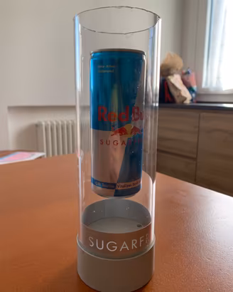 Lampada Led Red Bull Sugarfree bintage funzionante