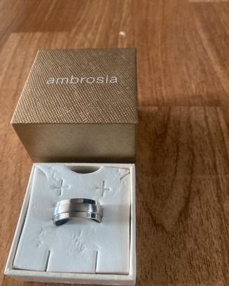 Anello donna in acciaio di oregio