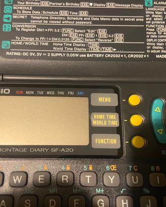 Casio montage SF A 29