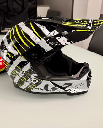 Casco moto cross LS2 taglia L