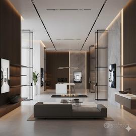 Ampio locale commerciale in posizione d'angolo