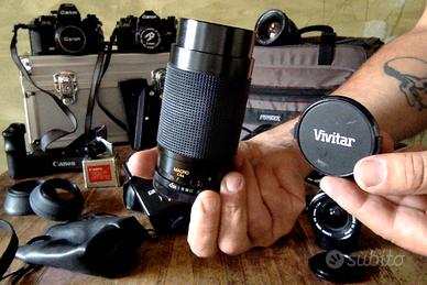 Obiettivo per Canon FD Vivitar zoom 70-300mm