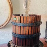 Torchio manuale da 45 + Pigiadiraspatrice elettric